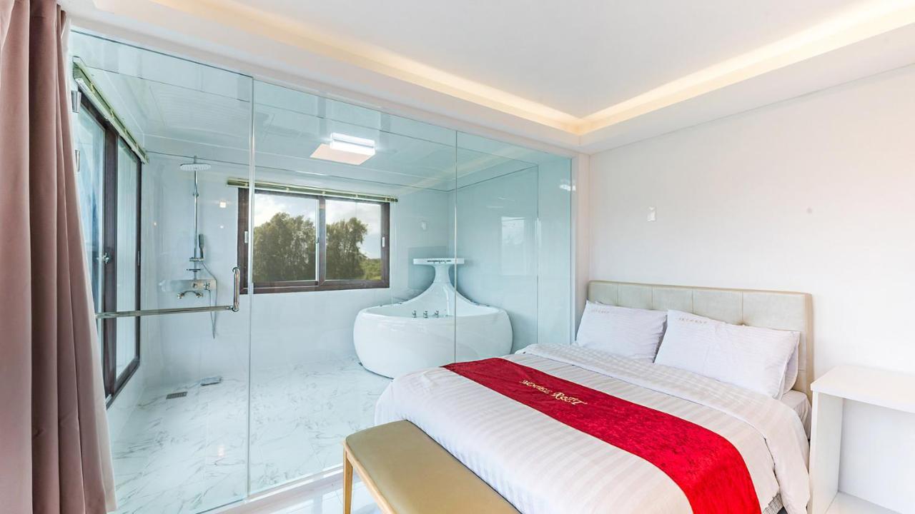 Castle Pool Resort Jeju Extérieur photo